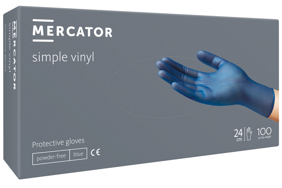 MERCATOR simple vinyl (pf blue)